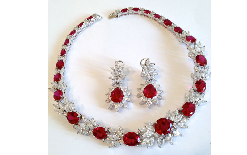 Ruby jewellery in India